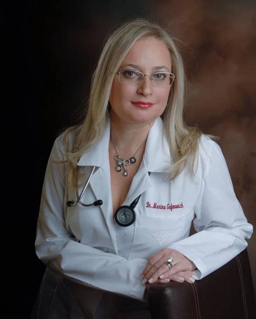 Dr. Marina Gafanovich, MD, board-certified internist on the Upper East Side, Manhattan